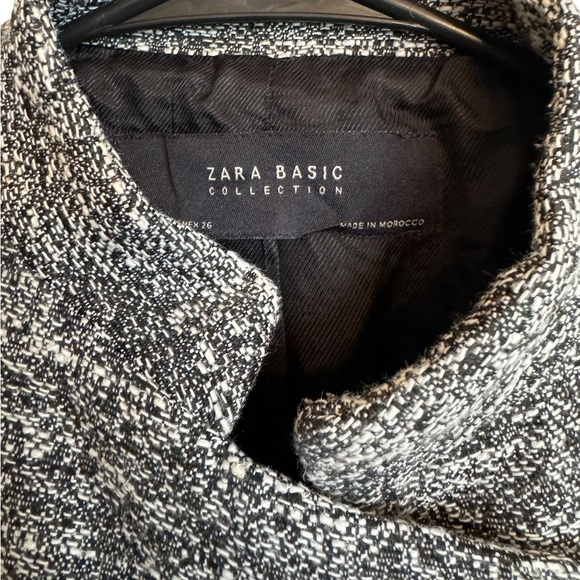 Zara Tweed Overcoat Size S - Picture 4 of 4